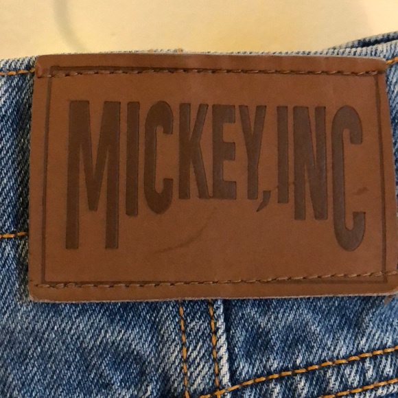 Vintage Disney Minnie Mouse Denim Pencil Skirt - Picture 4 of 8